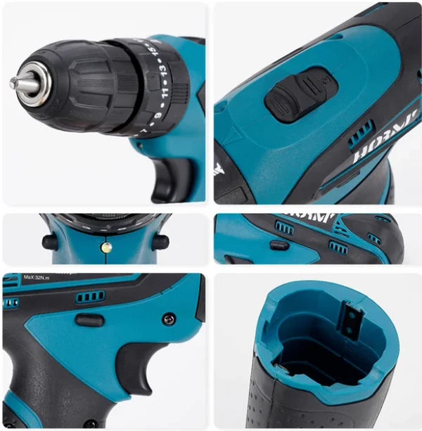 Taladro Percutor Makita Original + Kit de Accesorios GRATIS